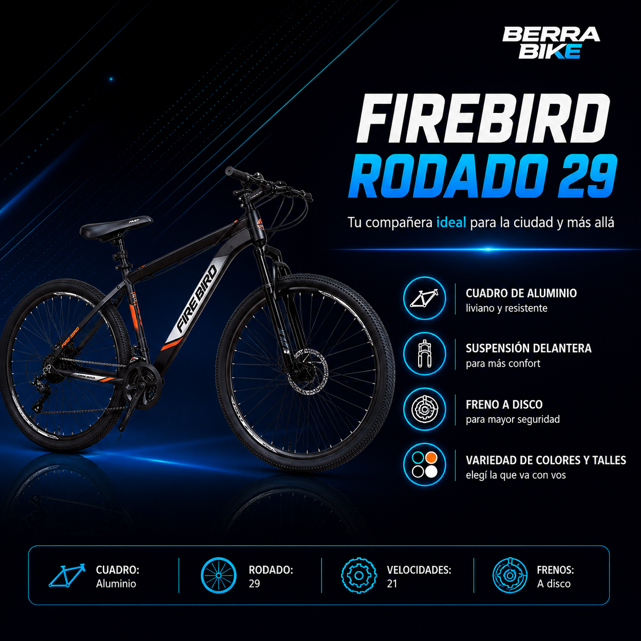 Firebird Rodado 29